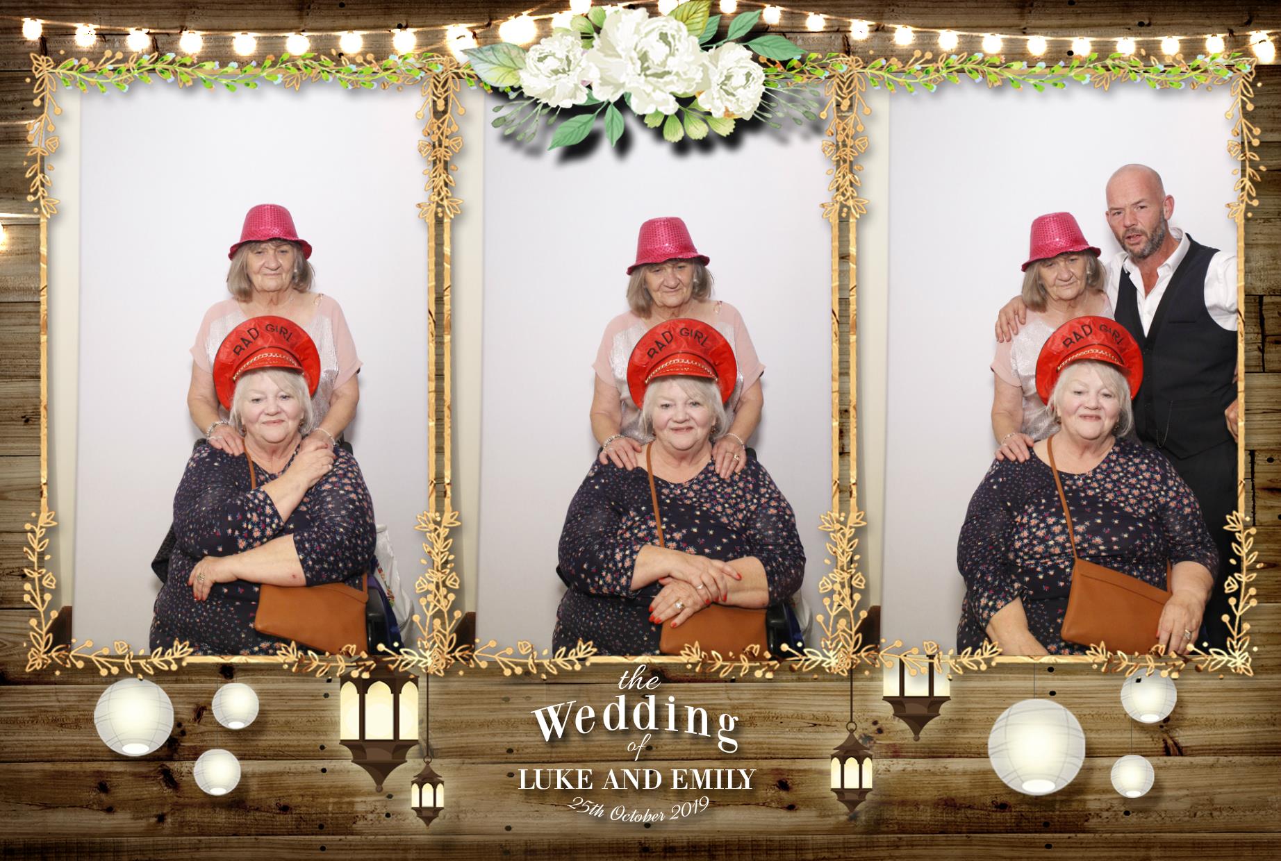 Luke & Emily's Wedding | View more photos from the event at gallery.myphotoboothexperience.co.uk/u/MyPhotoBoothExperienceLtd/Luke-Emilys-Wedding
